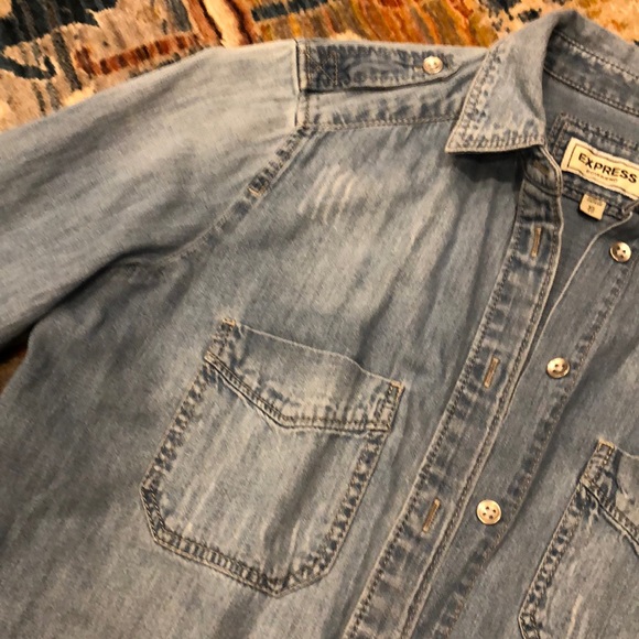 Express Western Button Down - Picture 3 of 8